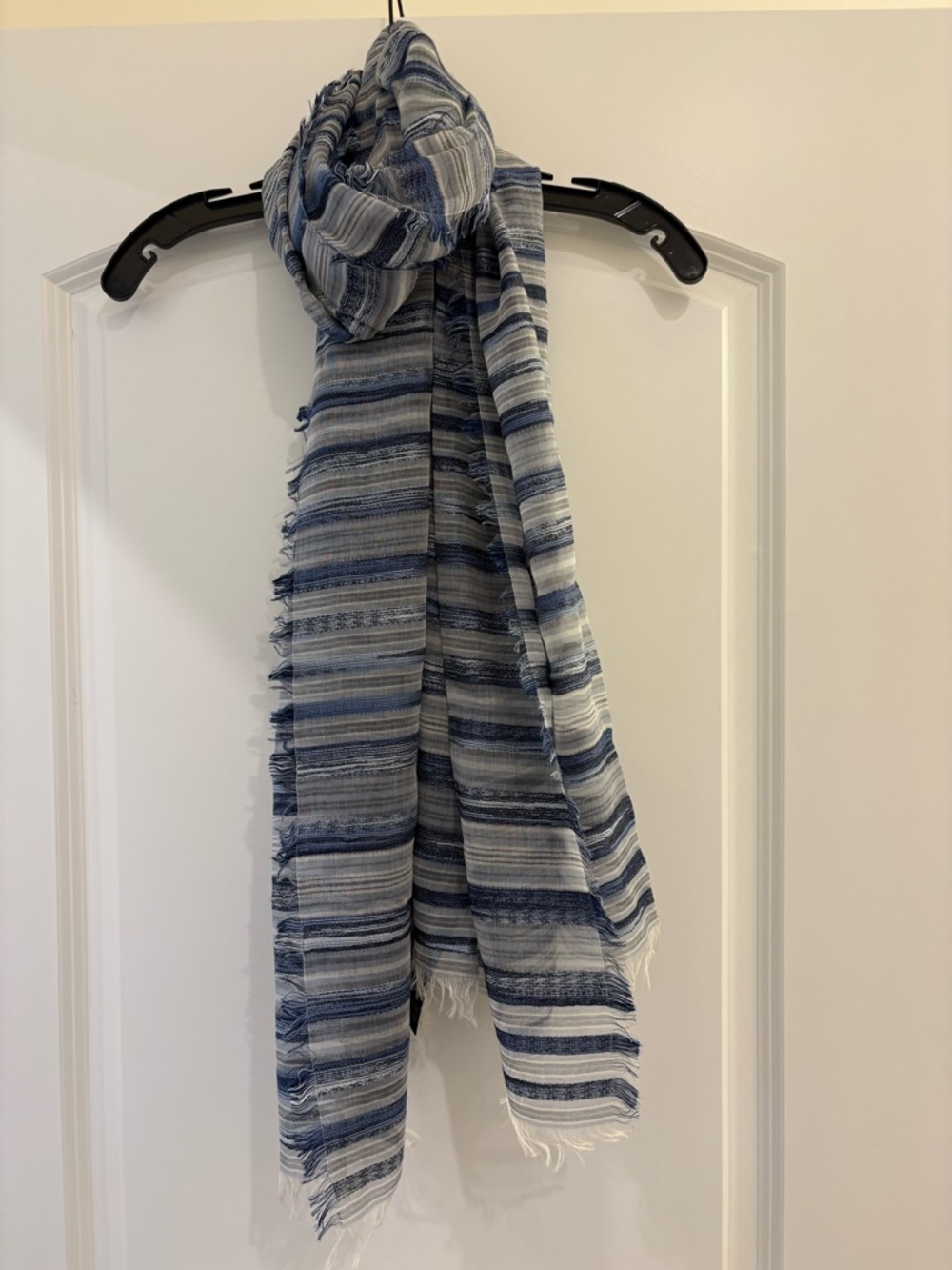 NWT Eileen Fisher Nomadic Blues Scarf/Wrap